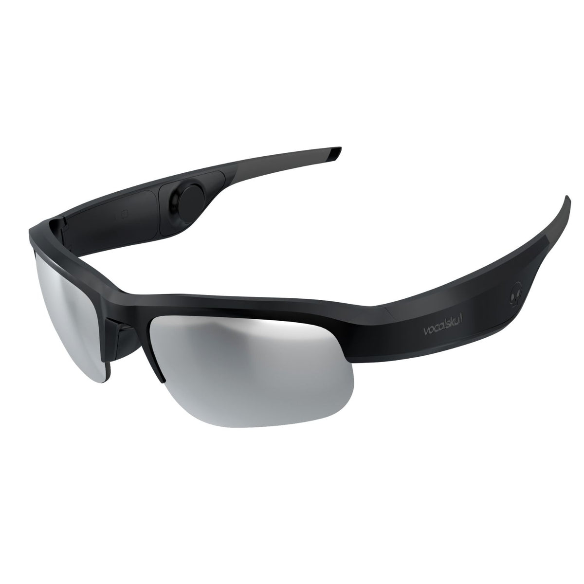 VocalSkull Sports Bone Conduction Sunglasses, Polarized Lenses, Wrap-Around Style