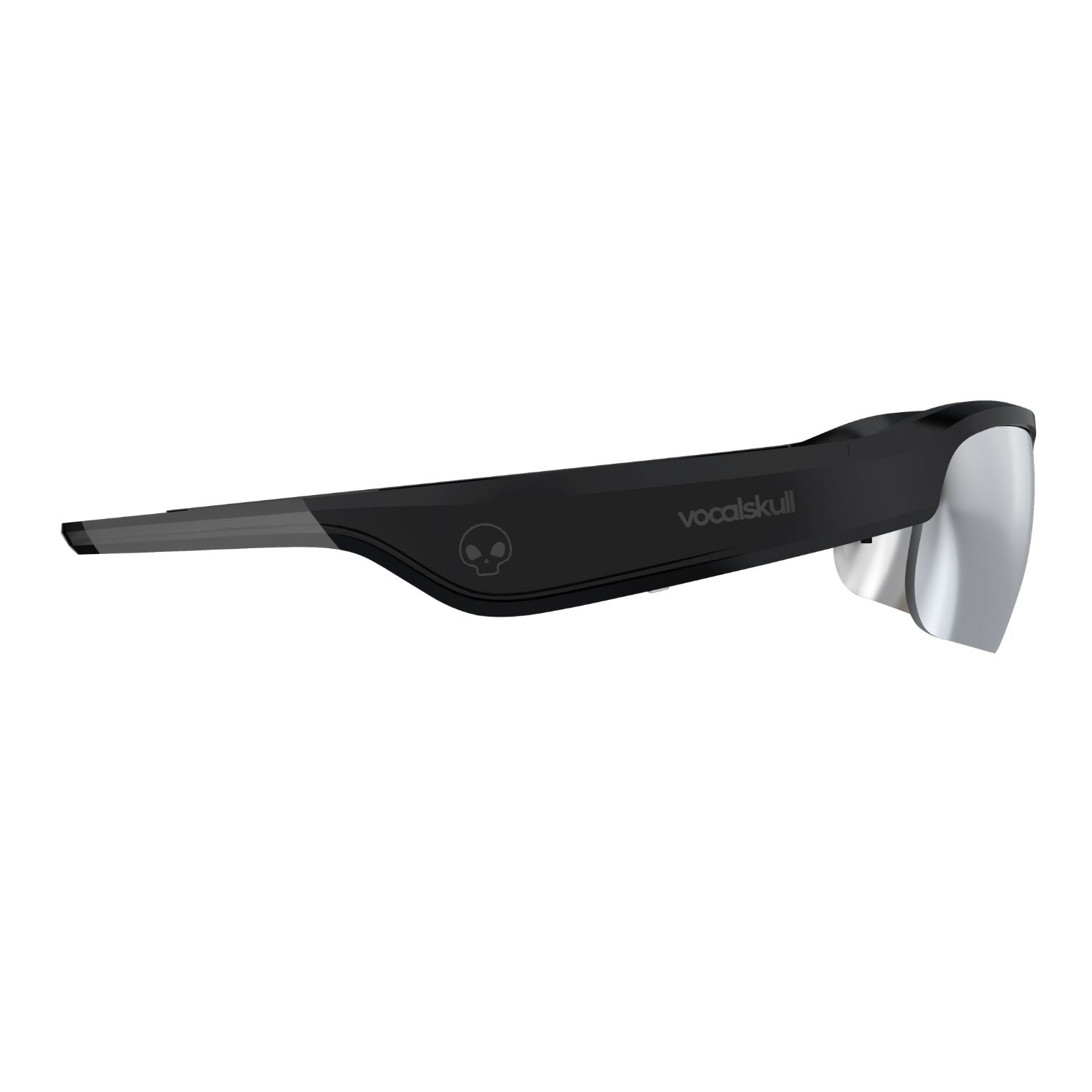 VocalSkull Sports Bone Conduction Sunglasses, Polarized Lenses, Wrap-Around Style