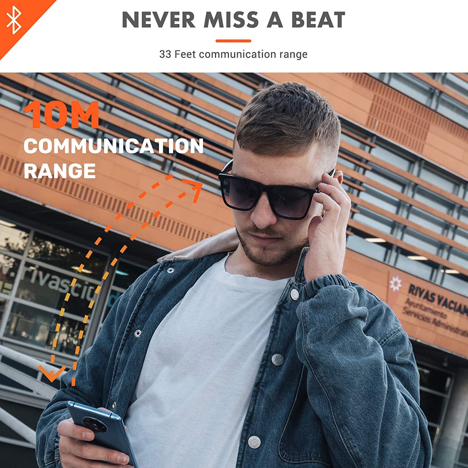 Nova QR - Quick Release Smart Audio Glasses