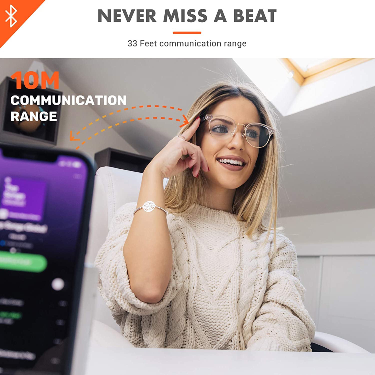Pearl QR - Quick Release Smart Audio Glasses